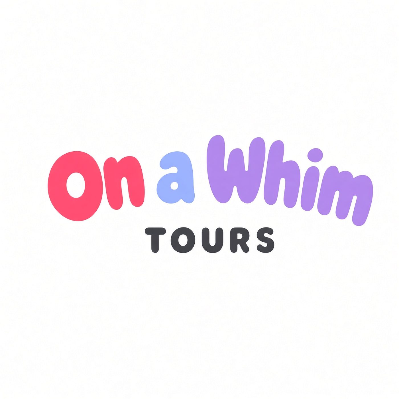 On a Whim Tours logo