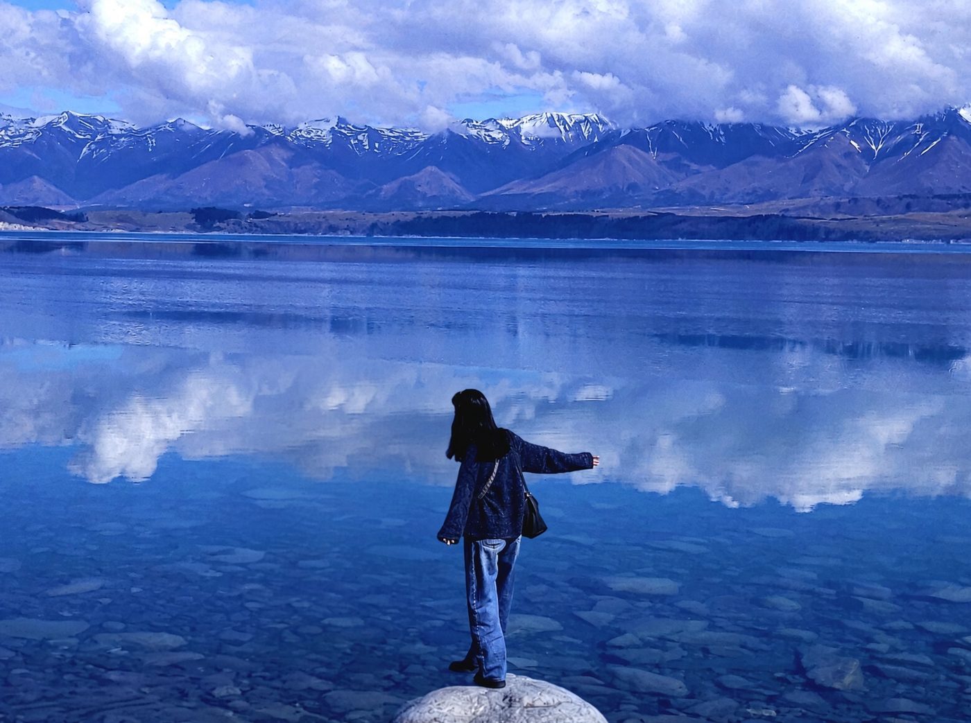 Reflections at Lake Pukaki